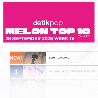 Single Body Dayoung Debut di Melon Top 100