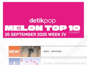 Single Body Dayoung Debut di Melon Top 100