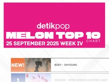 Single Body Dayoung Debut di Melon Top 100