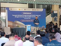 AHY Resmikan Rest Area-Pusat Bisnis Terpadu di Tol Jagorawi