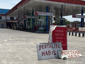 BBM di SPBU Daya Makassar Kosong karena Suplai Pertalite-Solar Kurang