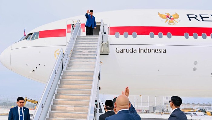 Presiden Prabowo bertolak dari New York, AS, menuju Ottawa, Kanada. (Foto: Laily Rachev - Biro Pers Sekretariat Presiden)