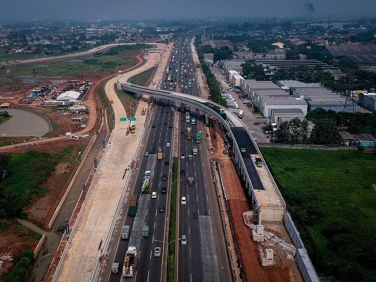 Akses Tol KM 25 Jakarta-Merak Capai 80%, Rampung Akhir 2025