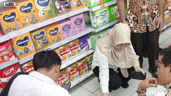 Sidak beras premium kesejumlah toko ritel modern