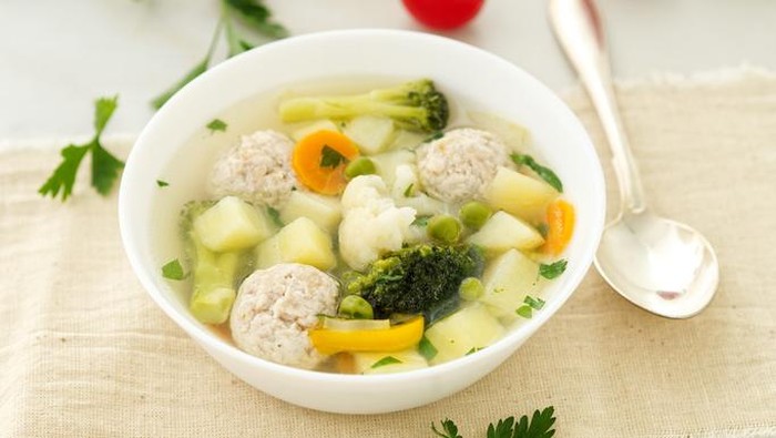 Resep sup bakso ayam