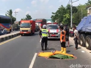 Tabrak Lari di Bypass Mojokerto, 1 Orang Tewas-1 Kritis