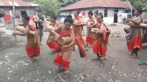 Tarian Likurai dari Kabupaten Malaka NTT. (Foto: Youtube Anak Rantau Sil)