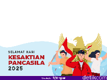 25 Twibbon Hari Kesaktian Pancasila 2025, Gratis dan Bisa Langsung Dipakai