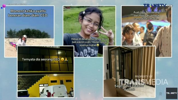 Video kisah wanita yang hidup sederhana di desa, ternyata ayahnya seorang CEO mendadak viral di media sosial.