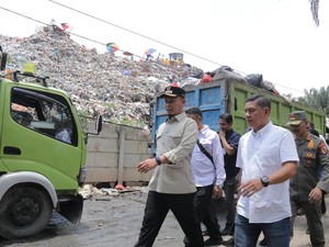 Walkot Agung Datangi TPA Muara Fajar, Minta Edukasi Masyarakat Pilah Sampah