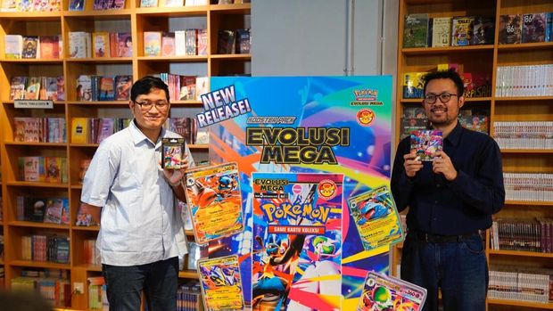 AKG Entertainment Rilis Seri Kartu Pokemon Terbaru, Evolusi Mega