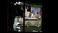 Badai Bualoi diperkirakan masih membawa curah hujan tinggi dalam beberapa hari ke depan di Filipina. REUTERS/Noel Celis