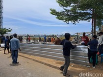 Bangunan Liar di Metro Tanjung Bunga Makassar Dibongkar Usai 6 Kali Ditegur