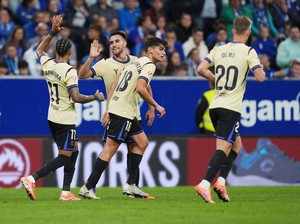 Oviedo Vs Barcelona: Blaugrana Menang 3-1