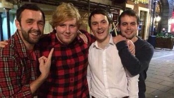 Another Ed Sheeran. Banyak banget doppelganger-nya. Foto: sussurrando via Bored Panda