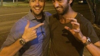 Katanya ketemu sama Hugh Jackman si Wolverine. Haduh... Foto: cheltedrottish via Bored Panda