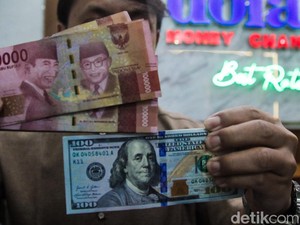 Rupiah Masih Tiarap di Hadapan Dolar AS Pagi Ini