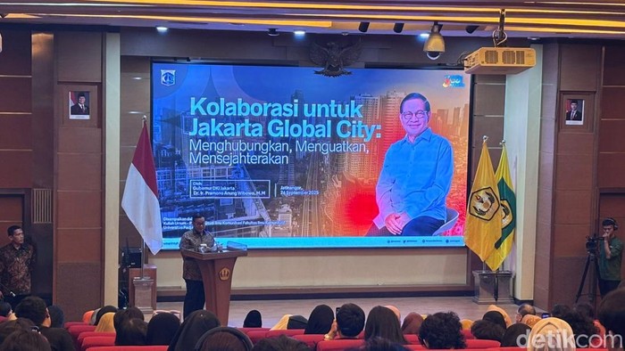 Gubernur DKI Jakarta Pramono Anung. (Brigitta/detikcom)