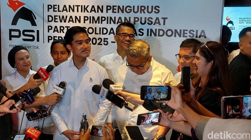Ketua Umum PSI Kaesang Pangarep. (Taufiq/detikcom)