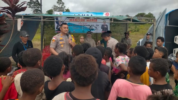 Kapolres Boven Digoel AKBP Wisnu Perdana Putra