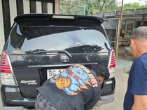 Sapi Berkeliaran di Jalan Ogan Ilir Sebabkan Kecelakaan Beruntun