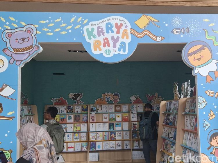 Melihat Pameran Karya Raya 2025, Tampilkan 1.850 Buku Karya Siswa SD-SMP