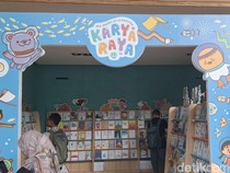 Melihat Pameran Karya Raya 2025, Tampilkan 1.850 Buku Karya Siswa SD-SMP