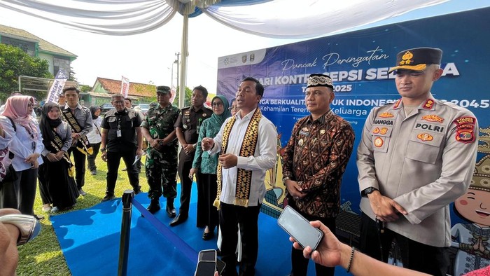 Menteri Kependudukan dan Pembangunan Keluarga (Mendukbangga) sekaligus Kepala BKKBN, Wihaji