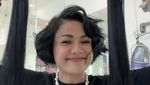 Nirina Zubir Potong Rambut Pendek Buat Didonasikan