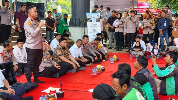 Polda Metro Jaya Buka Rakyat Mart di Jakpus: Ini dari Ojol untuk Ojol