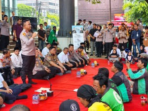 Polda Metro Jaya Buka Rakyat Mart di Jakpus: Ini dari Ojol untuk Ojol