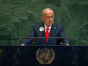 Sorak dan Kursi Kosong Iringi Pidato Netanyahu di Sidang Umum PBB