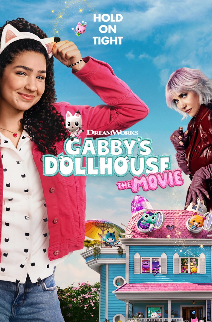 POSTER FILM GABBYS DOLLHOUSE: THE MOVIE.
