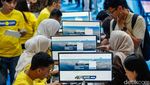 Ramai Pengunjung Berburu Tiket Murah di Travel Fair 2025