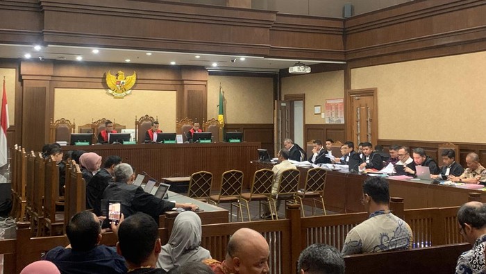Sidang kasus korupsi impor gula (Mulia/detikcom)
