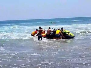 Turis Inggris yang Terseret Arus di Pantai Legian Ditemukan Tewas