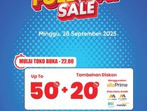 Besok Serbu Transmart Full Day Sale! Pesta Diskon 50% + 20% Aneka Produk