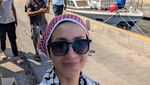 Potret Wanda Hamidah Terdampar di Italia, Optimis Kapal Bakal Berlayar ke Gaza