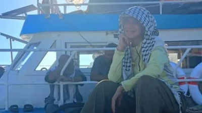 Potret Wanda Hamidah Terdampar di Italia, Optimis Kapal Bakal Berlayar ke Gaza