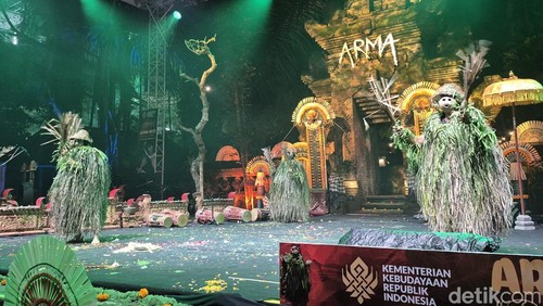 ARMA Festival di Ubud, Gianyar, Bali, Sabtu (27/9/2025).