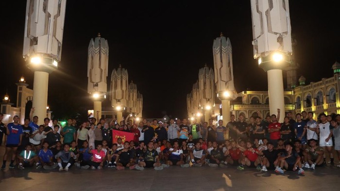 Friday Night Patrol Run, Cara Polres Pasuruan Ajak Masyarakat Beraktivitas Positif di Akhir Pekan