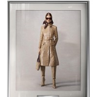 Motif Flora dan monogram GG dipakai tanpa kompromi, dari ujung kepala hingga sepatu. (Foto: Dok. Gucci)