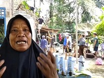 Rumah Jasmini Ambruk Akibat Gempa Tanggamus Jelang Tahlilan Suami