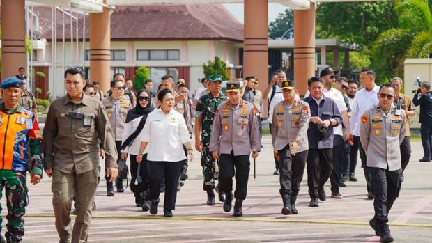 Kapolri Jenderal Listyo Sigit Prabowo dan Ketua Komisi IV DPR RI Siti Hediati Soeharto