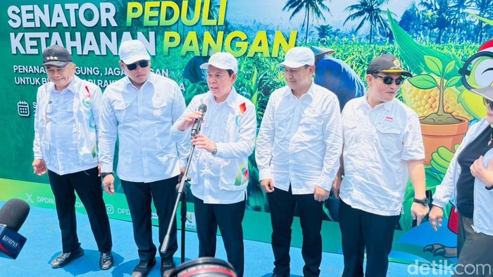 Ketua DPD RI Sultan B Najamuddin di Bengkulu meluncurkan Program Senator Peduli Pangan