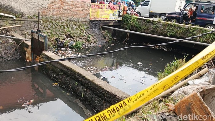 Lokasi penemuan jenazah di Kabupaten Bandung