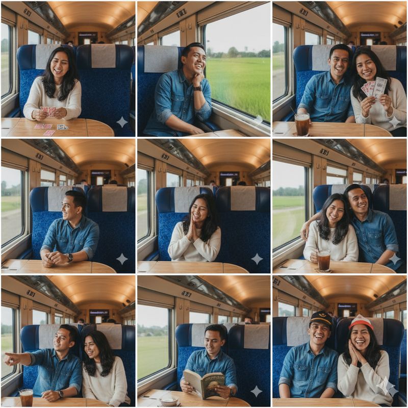 lustrasi kolase foto (Gambar yang disajikan dalam artikel ini bukanlah foto asli hasil pemotretan, melainkan kreasi visual yang sepenuhnya dihasilkan oleh kecerdasan buatan Gemini AI).