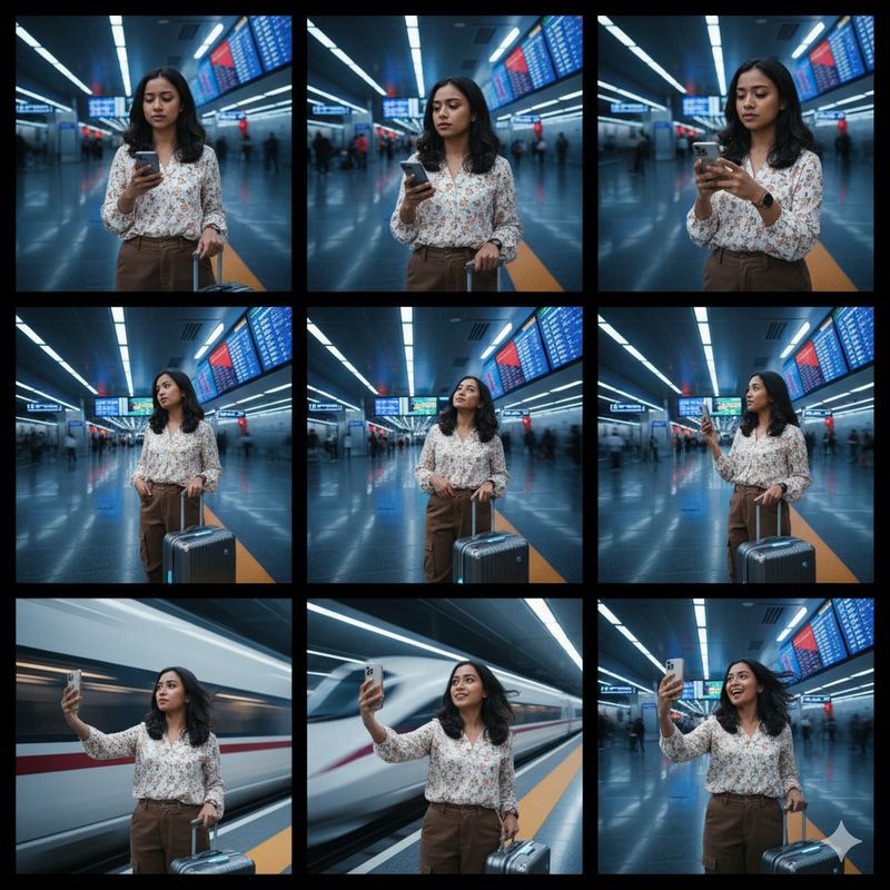 lustrasi kolase foto (Gambar yang disajikan dalam artikel ini bukanlah foto asli hasil pemotretan, melainkan kreasi visual yang sepenuhnya dihasilkan oleh kecerdasan buatan Gemini AI).