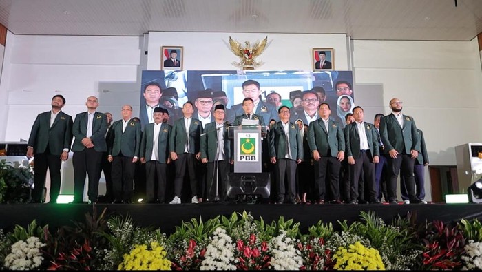 Partai Bulan Bintang (PBB) menyatakan menolak ambang batas masuk DPR atau parliamentary threshold tinggi. (Dok istimewa).