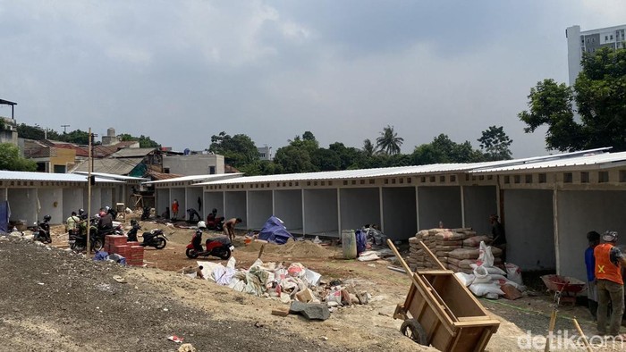 Pemprov DKI Jakarta tengah membangun sentra fauna di Lenteng Agung (LA), Jakarta Selatan. Begini progres pembangunan sentra fauna di LA. (Devi P/detikcom)